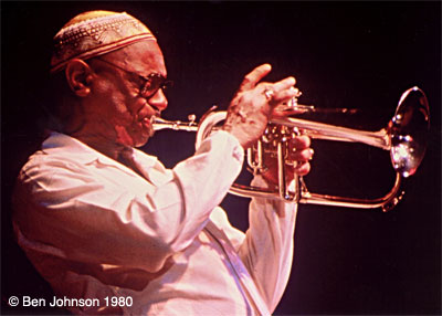 Johnny Coles, Atlantic City Jazz Festival, 1980. © Ben Johnson